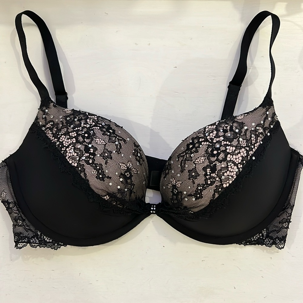Victoria Secret lace/rhinestone bra